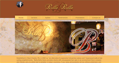 Desktop Screenshot of bellabellasalon.net